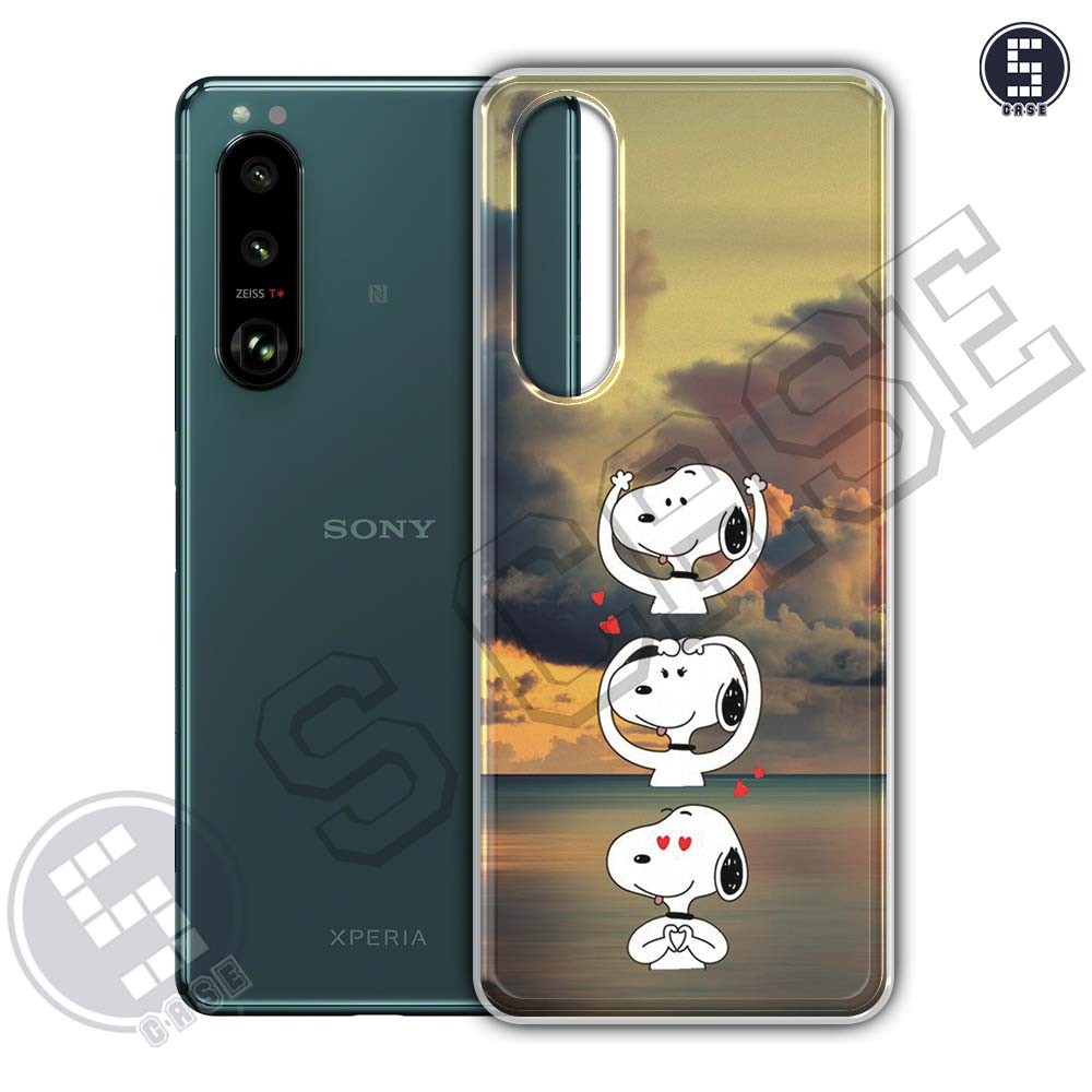 เคสสําหรับ Sony Xperia 5 ii, xperia 5 iii, Xperia 5 IV หลายรุ่น SLC05 Love Dogs