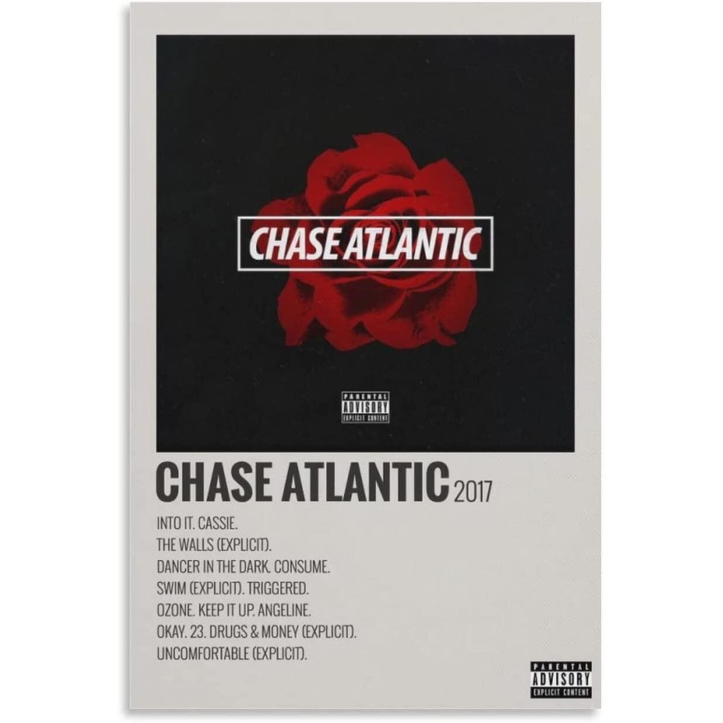 S Chase Atlantic โปสเตอร์ผ้าใบ สำหรับห้องนอนและยิม พร้อมมอบเป็นของขวัญ