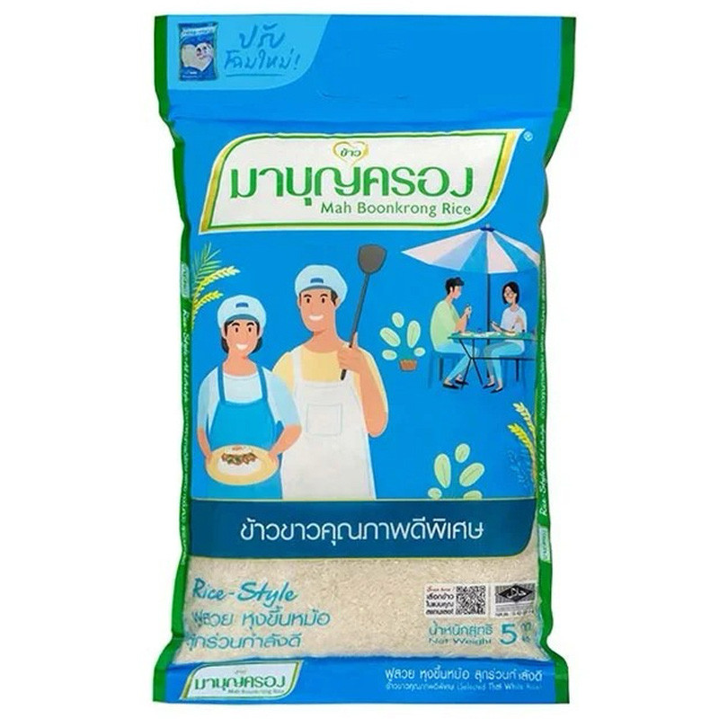 MAHBOONKRONG มาบุญครองข้าวขาว 5กก. [8850357000015]