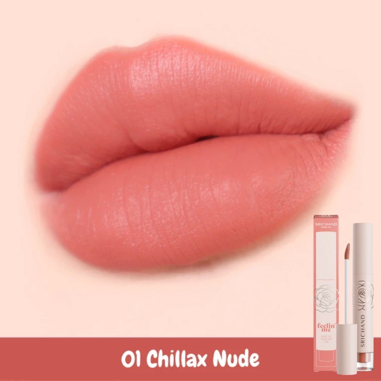 HOT🔥ศรีจันทร์ ฟิลลิน มี แมทต์ ลิควิด ลิป ลิปศรีจันทร์ 3ก. Feelin' Me Matte Srichand Feelin Me Matte 