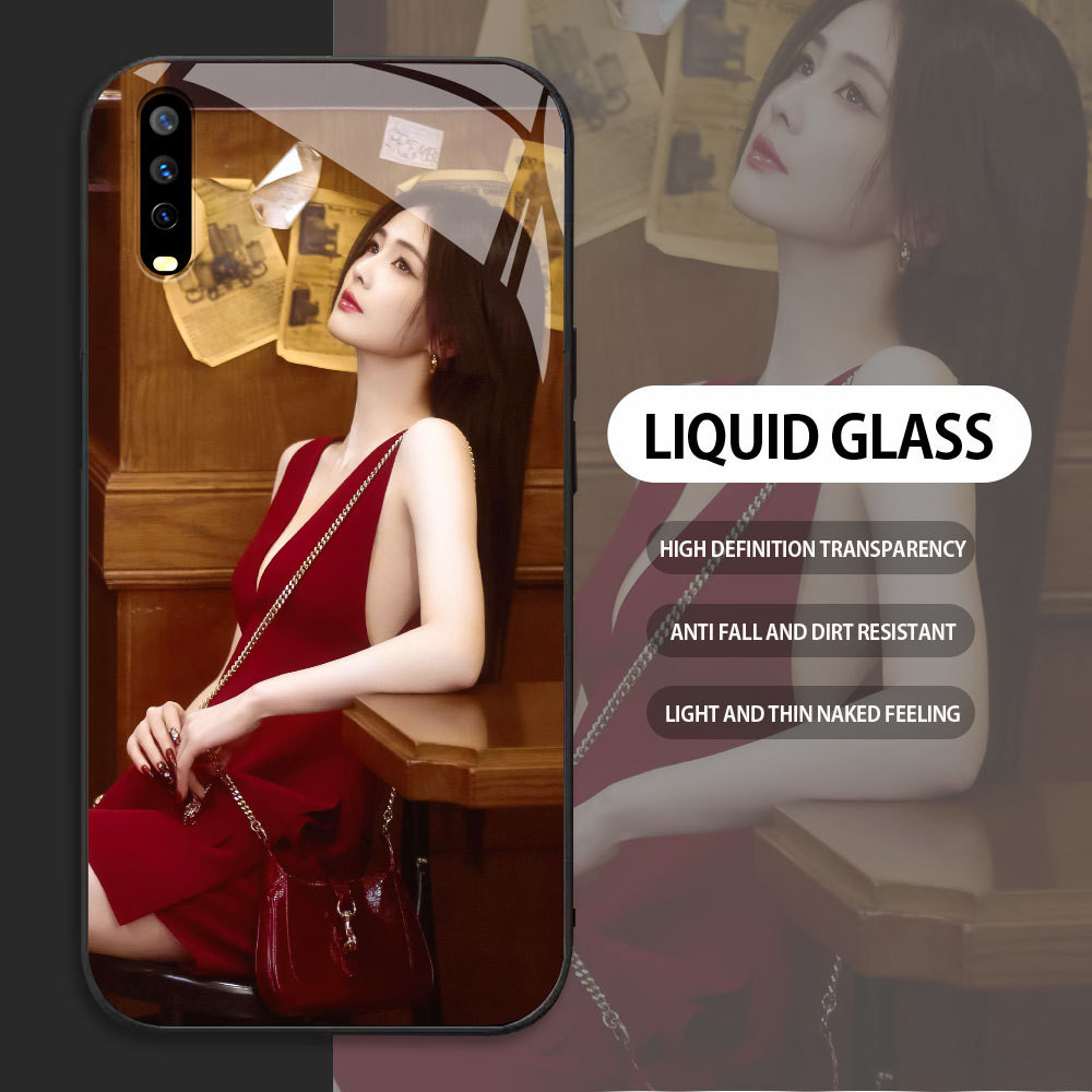 เคสกระจกนิรภัย HP Vivo Y02 Y02A Y02T Y3S 2020 Y10 Y10T1 Y11 2019 Y11S Y15 C Y12 I AS Y16 Y17 Y17S Y2