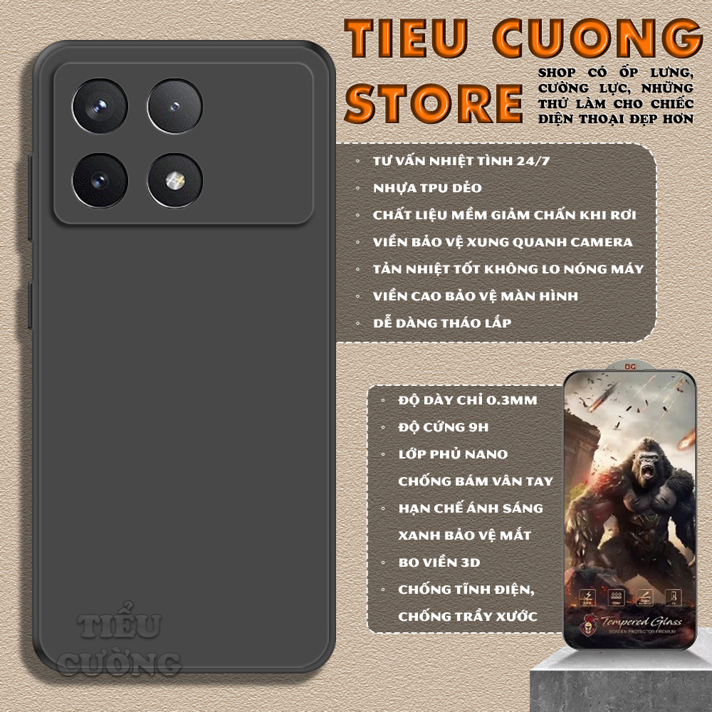 เคสสําหรับ XIAOMI K70/K70 PRO/K70E/K70 ULTRA FLEXIBLE TPU ป้องกันกล้องแบบเต็ม