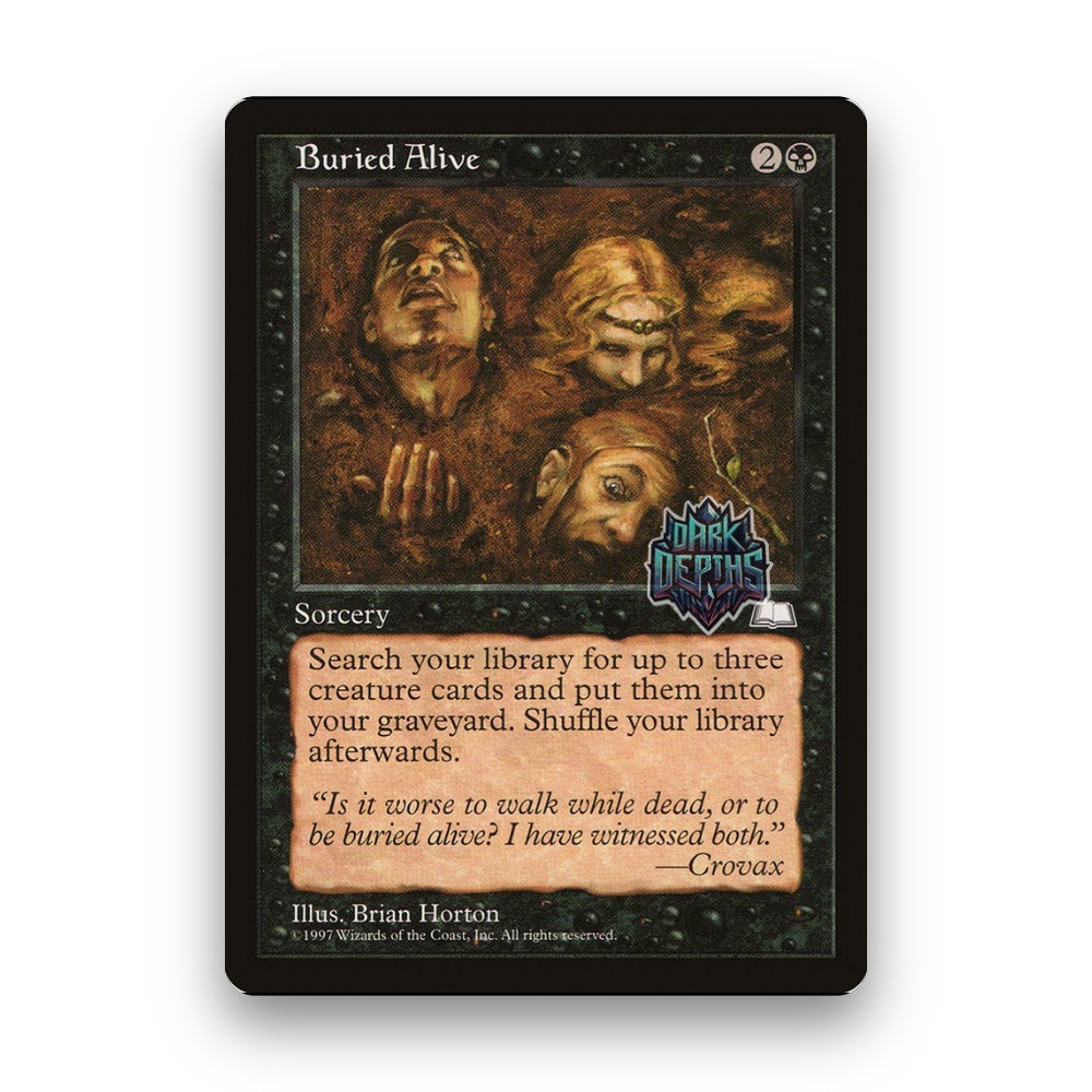 [MTG] Buried Alive (#63) [WTH] [BLACK] [UNCOM] | Magic the Gathering