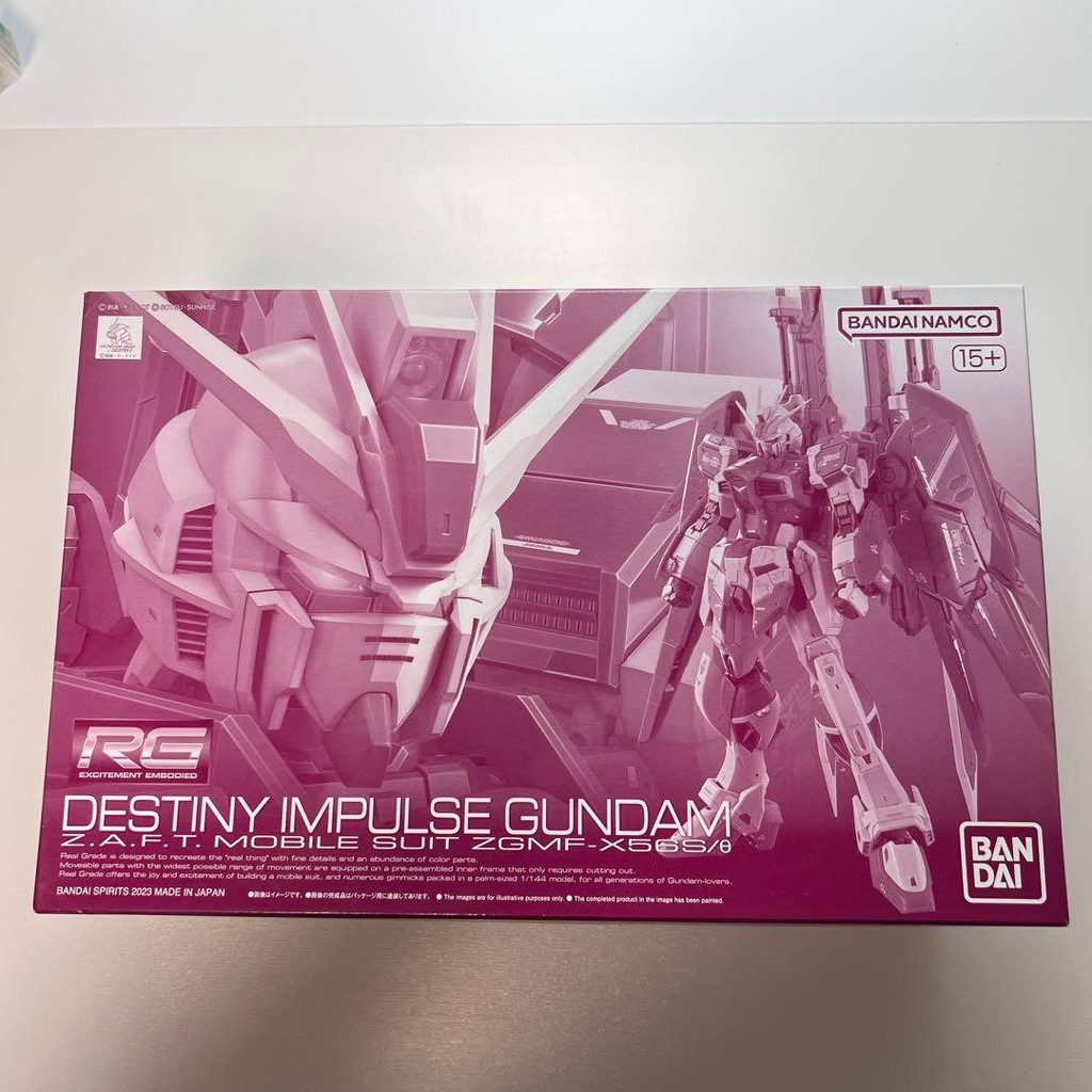 【Direct from Japan】RG Destiny Impulse ยังไม่ได้ประกอบ【Japan Exclusive】