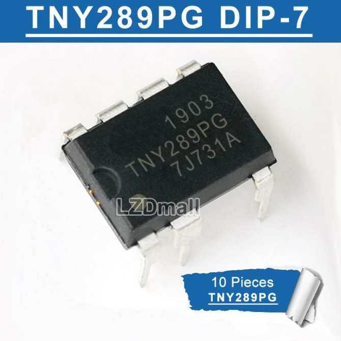 10 ชิ้น TNY289PG DIP7 TNY289P DIP-7 TNY289 DIP Power Management ชิป