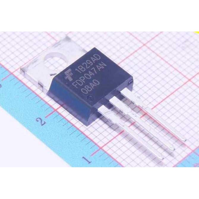 2 ชิ้น FDP047AN08A0 80A 75V FDP047AN08 ใหม่เดิม