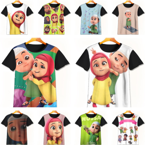 เสื้อยืด 3 มิติสุดเท่ Nusara | เสื้อยืดลายการ์ตูน Nusara | นศรา เสื้อผ้าสําหรับเด็กอายุ 1-12 ปี