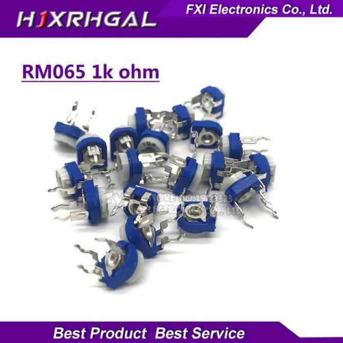 20pcs RM065 RM-065 1K โอห์ม 102 RM065-102 Trimpot Trimmer variable Resistor