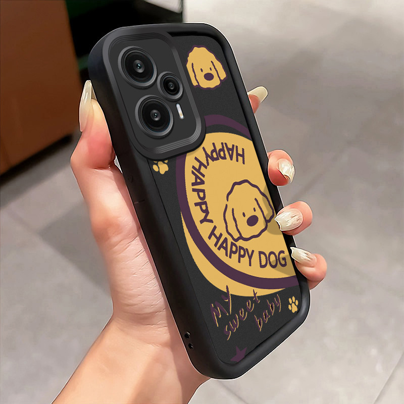 HP เคสโทรศัพท์สําหรับ Xiaomi 14 14T 14T Pro 5G POCO F6 F5 กรณีสุนัขขนาดเล็กการ์ตูนหวาน Softcase ซิลิ