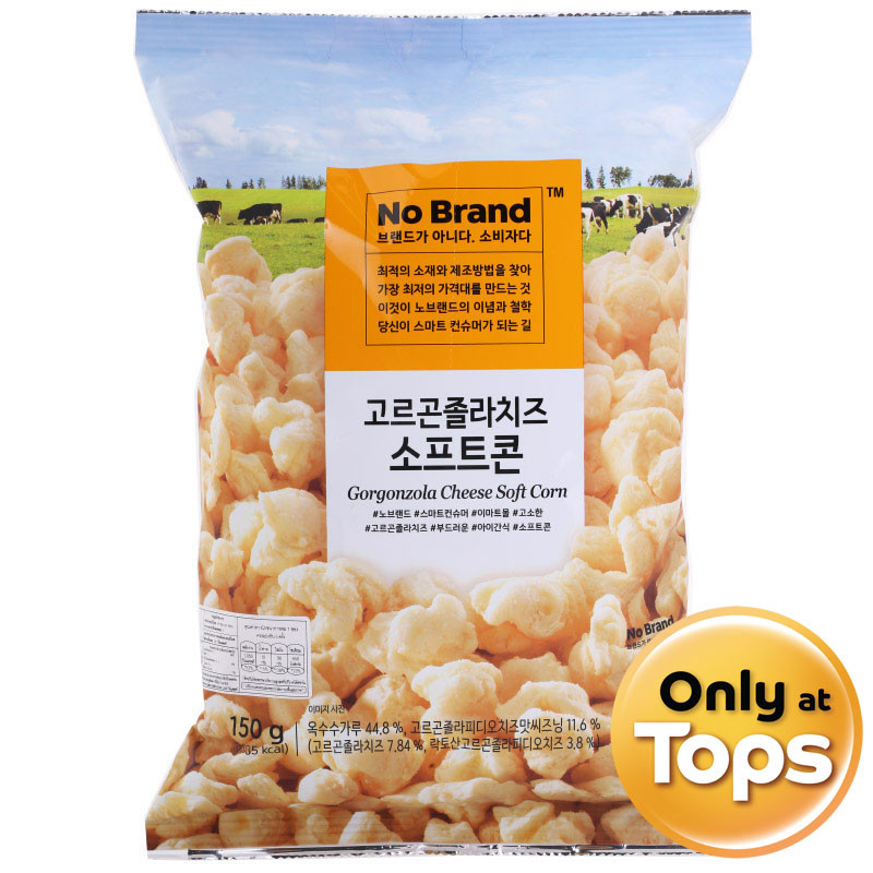 NO BRAND โนแบรนด์ขนมข้าวโพดอบกรอบรสชีส 150กรัม [8809184832924]