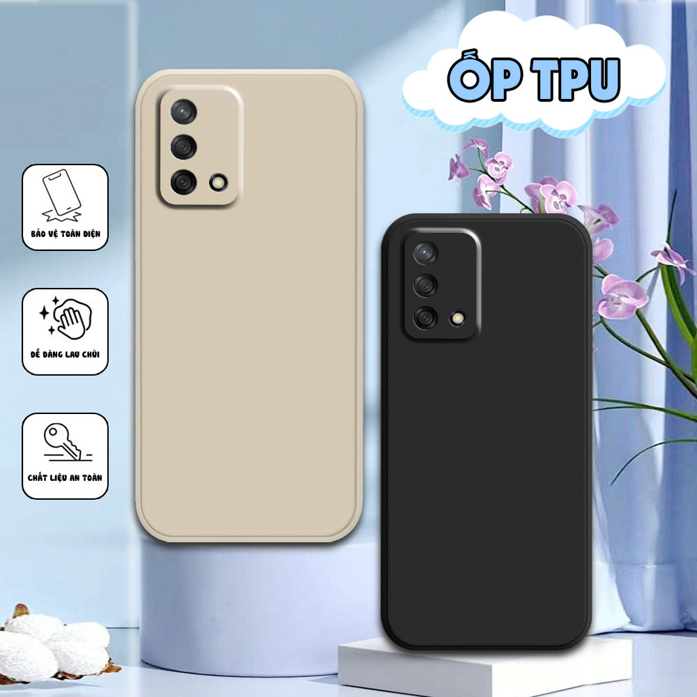 เคสสําหรับ Oppo A54 / A74 / A95 4G กันกระแทก TPU ป้องกันกล้อง