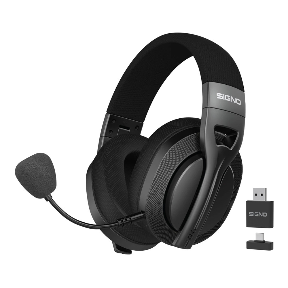 WIRELESS HEADSET (หูฟังไร้สาย) SIGNO ASTRON WP-602BLK - BLACK #
