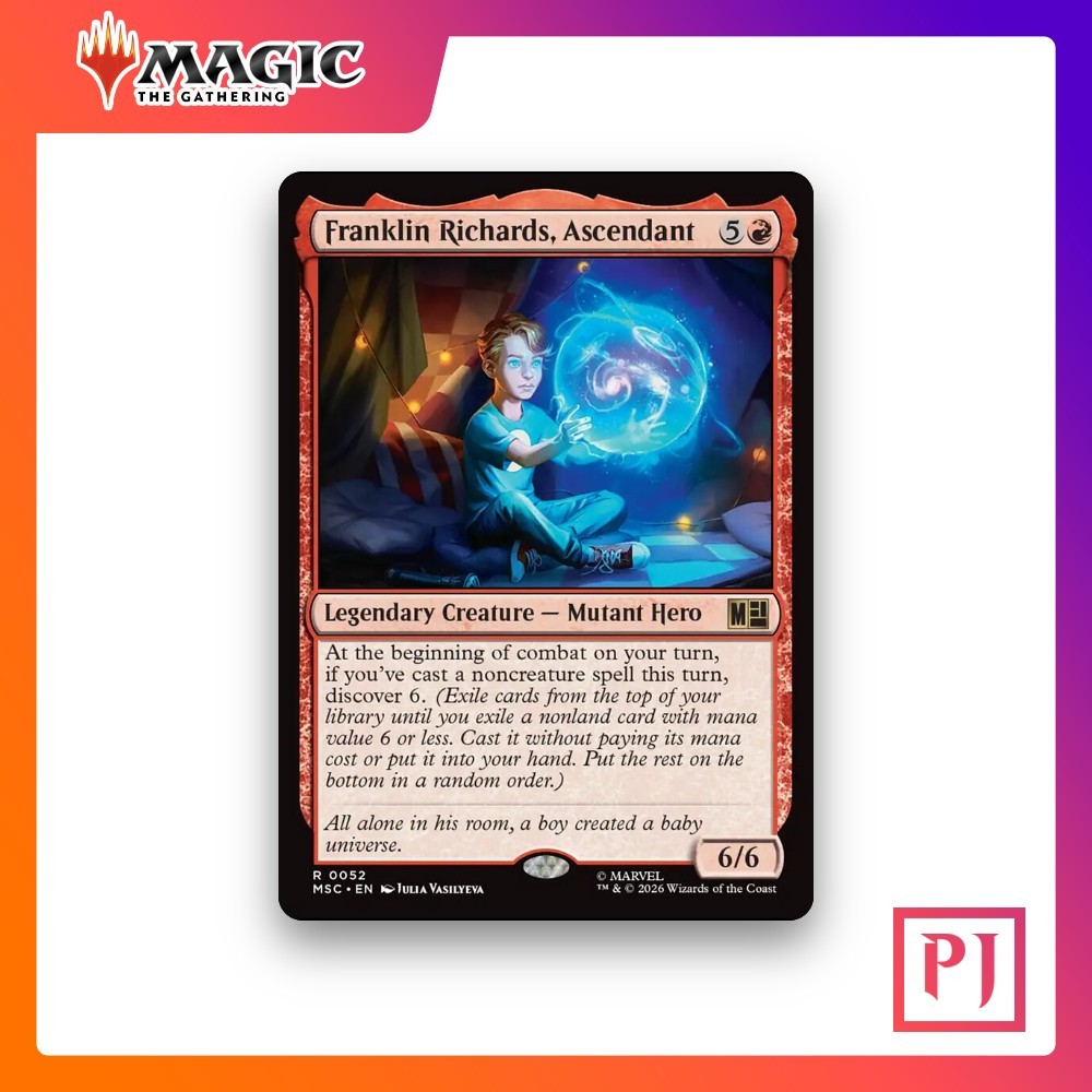 [MTG] Franklin Richards, Ascendant (#52) [MSC] [RED] [RARE] | Magic the Gathering