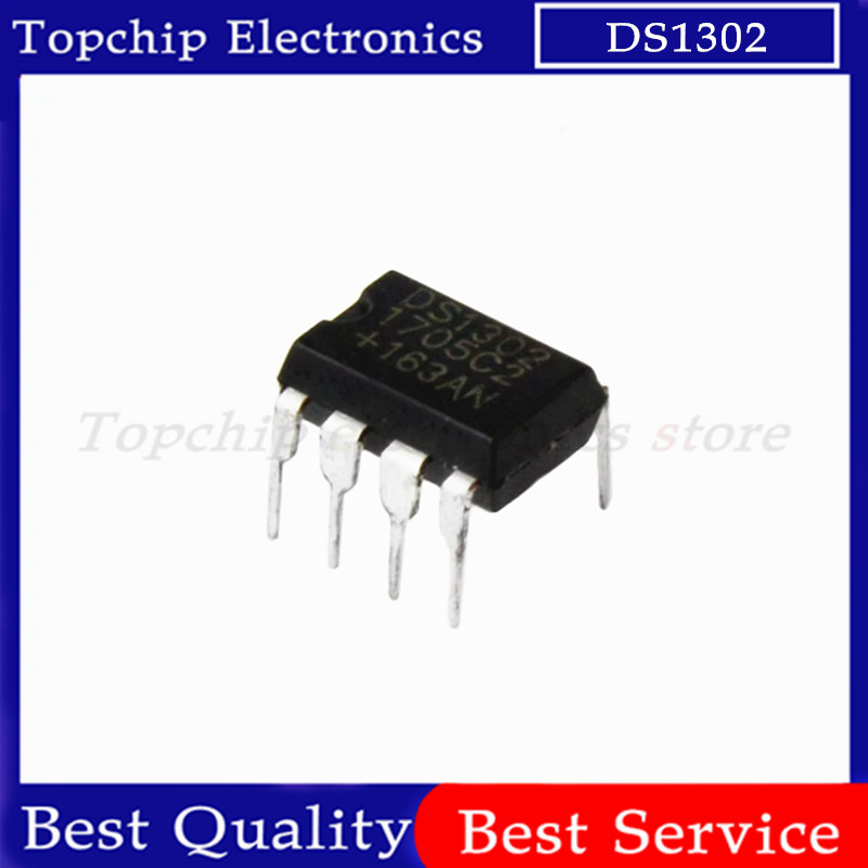 ยี่ห้อใหม่ 10 ชิ้น DS1307 DIP-8 DS1307N DS1307 DS1302N DS1302 DIP