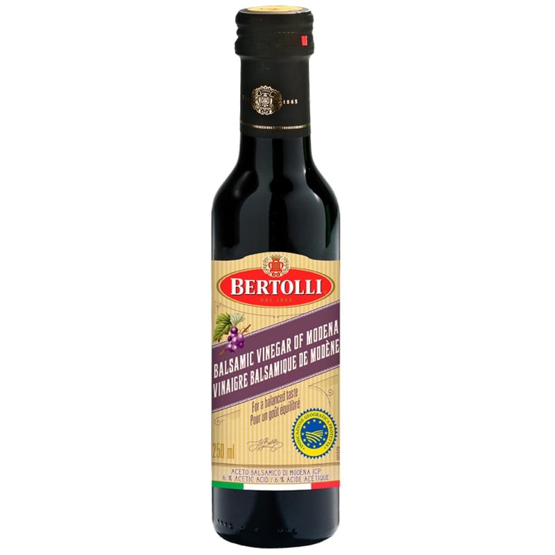 BERTOLLI เบอร์ทอลลีน้ำส้มสายชูหมักบาลซามิค 250มล. [0041790000023]