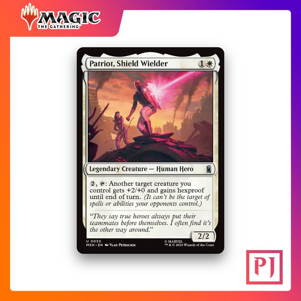 [MTG] Patriot, Shield Wielder (#30) [MSH] [WHITE] [UNCOM] | Magic the Gathering