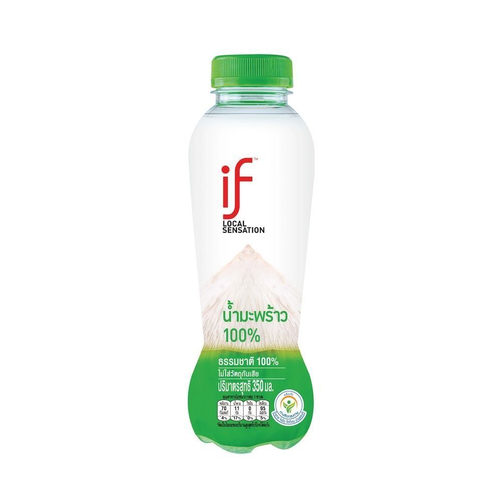 [สินค้าส่งด่วน] อีฟ น้ำมะพร้าว100% 350 มล.