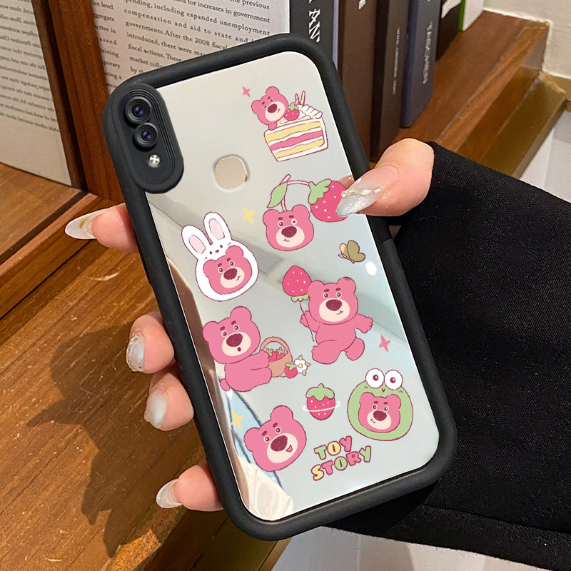 HPเคสโทรศัพท์สําหรับVIVO V9 V9 Pro V9 Youth Y85 Y85A Z1i Z3Xกรณีหมีและรูปแบบคนต่างด้าวเคสโทรศัพท์กระ