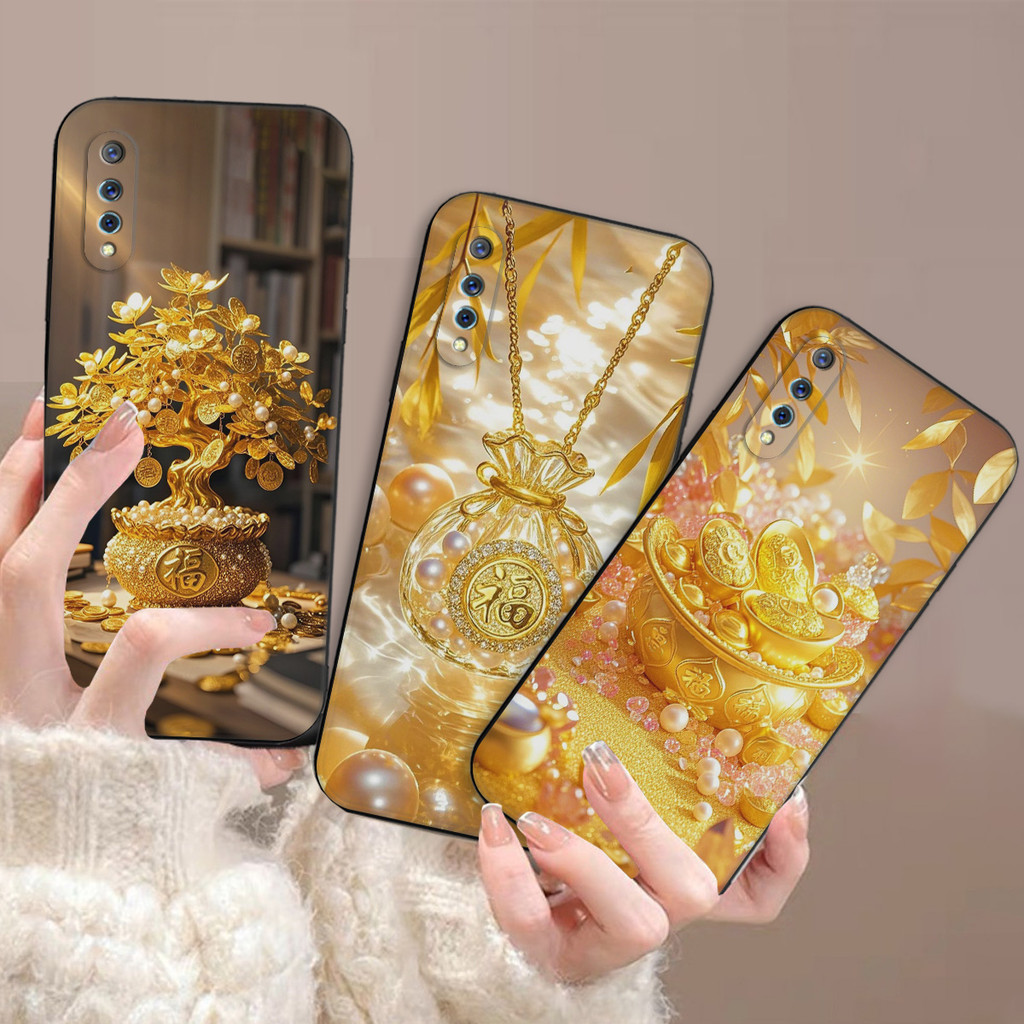 เคส Vivo S1 / S1 Pro / S1 Plus พิมพ์ลายกระเป๋านําโชค นําโชคลาภ