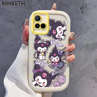 MHKETH เคสสำหรับ VIVO Y21 Y21s Y21t Y21a Y21G Y33s Y33t เคสโทรศัพท์ซิลิโคนรูปการ์ตูนน่ารักแสดงบุคลิกภาพ
