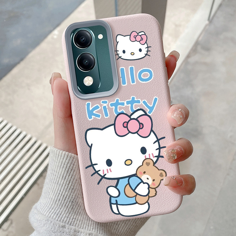 MERAH ปลอก Hp สําหรับ VIVO Y04 4G Y29S 5G ปลอกหนัง TPU HP Softcase hp ซิลิโคนทน Kasing Red Bubble Ca