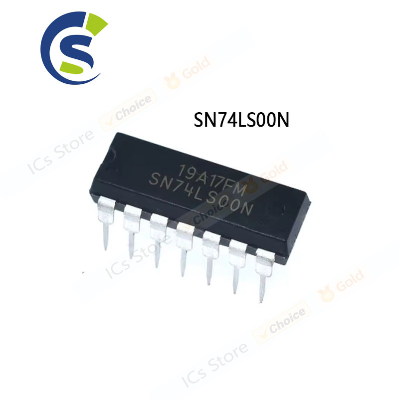 100PCS ใหม่และต้นฉบับ 74LS00 HD74LS00P HD74LS00 DIP-14 SN74LS00N