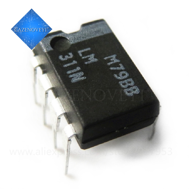 10 ชิ้น/ล็อต LM311 LM311P LM311N DIP-8 ใหม่ต้นฉบับในสต็อก