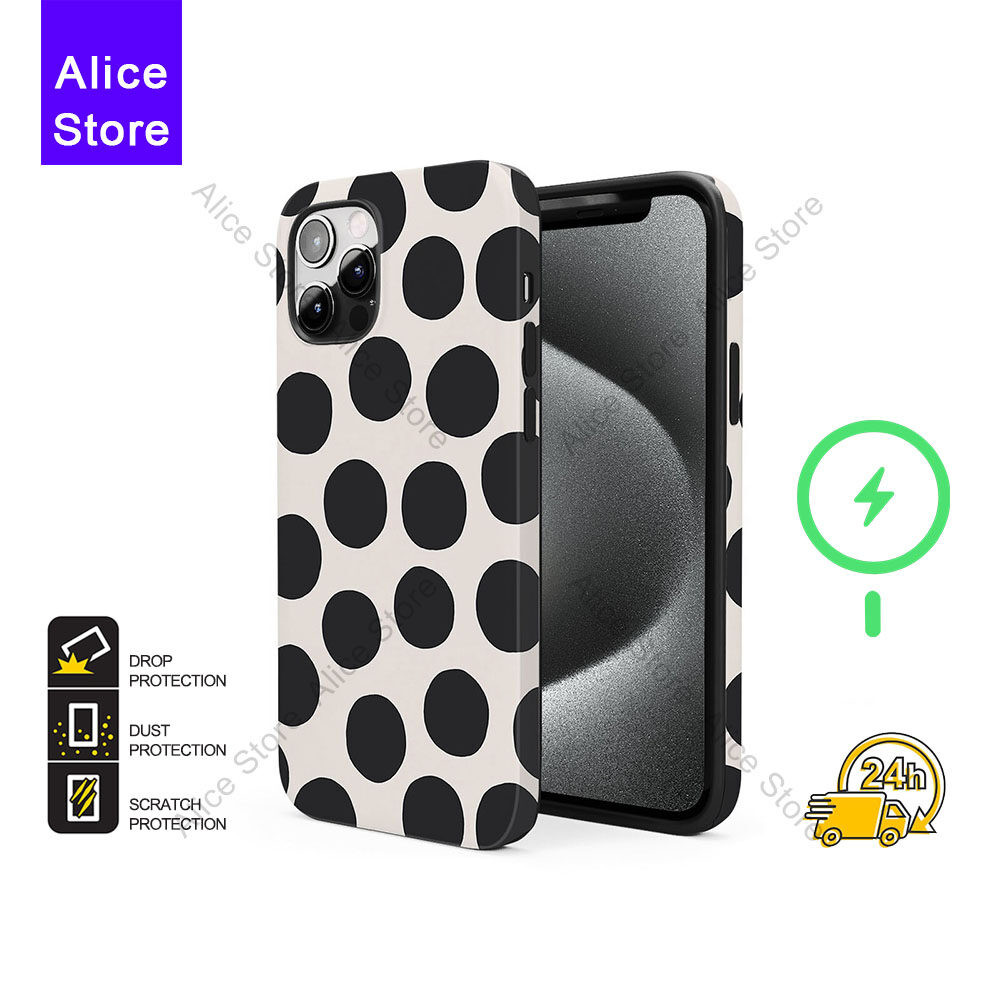 ดอกไม้เคสโทรศัพท์สําหรับ iPhone 17 Pro Max / iPhone 16 Pro Max / 15 Pro Max / 13 เคสป้องกัน M256