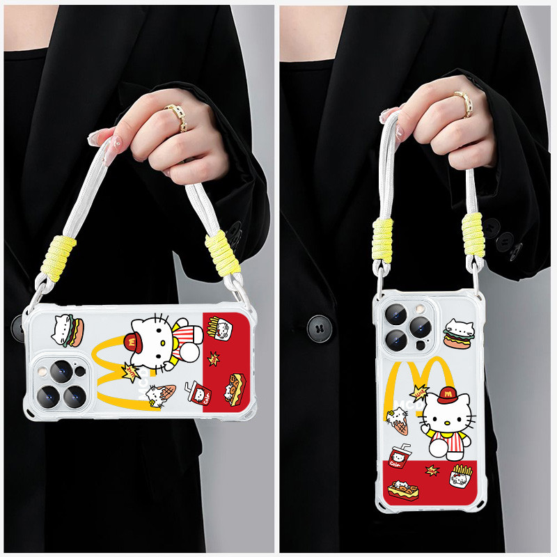 KittyสาวแฟนซีAntishockกรณีLanyardcasing Vivo V50 Lite 5G Y19S Pro Y29 5G V40 Lite 5G Y28 Y21T Y21S Y
