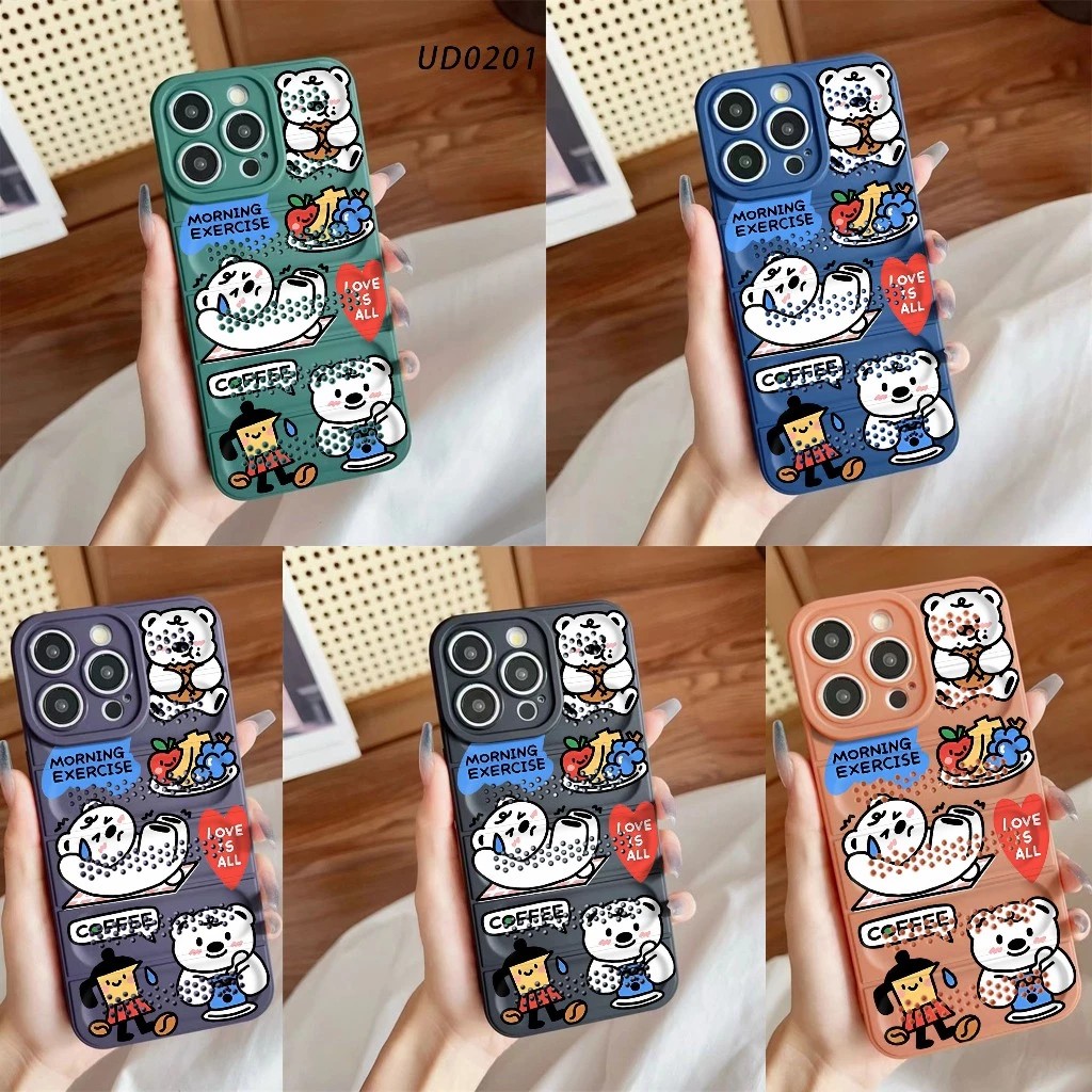 DEEP MATTE FINGER CASE SILICON REALME C55 ‎C63 C61 ‎ค65 ‎ค67 ‎C75/C75X ‎GT/GT 6T ‎บันทึก 60