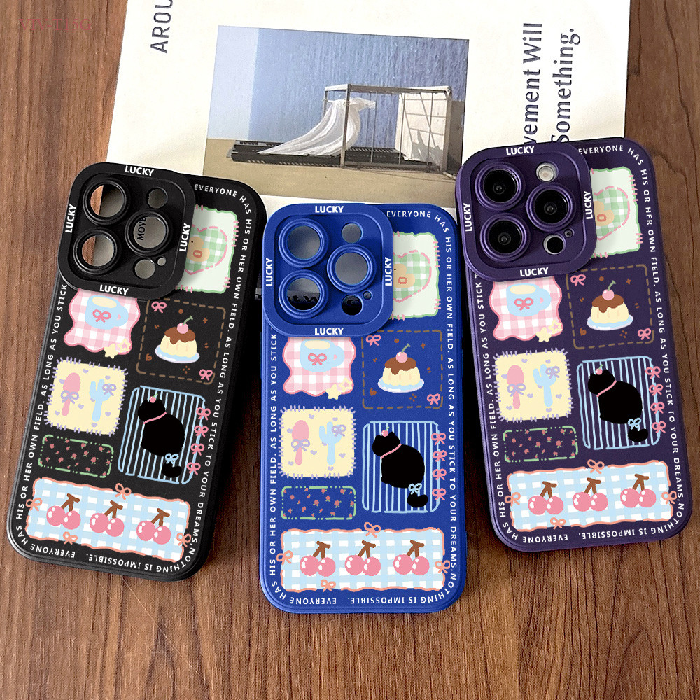 VIVO V40 V15 V9 S1 T1 Lite 4G 5G สําหรับ Hp ปลอกซิลิโคน Terbaru Softcase TT 0015 Kesing