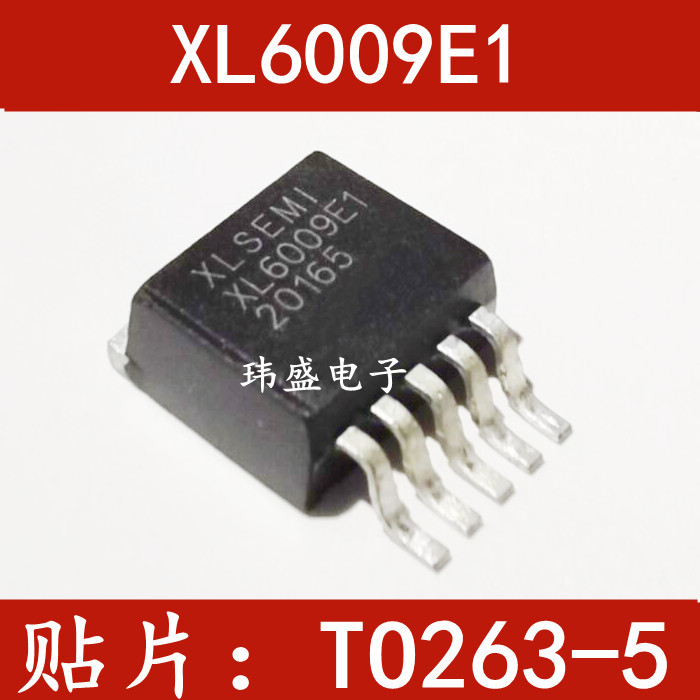 3PCS Switch Current Booster Chip XL6009E1 60V TO263-5L XL6009