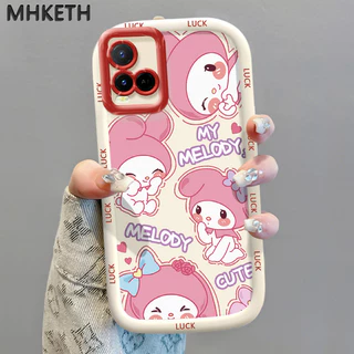 MHKETH เคสสำหรับ VIVO Y21 Y21s Y21t Y21a Y21G Y33s Y33t เคสโทรศัพท์ซิลิโคนรูปการ์ตูนน่ารักแสดงบุคลิกภาพ