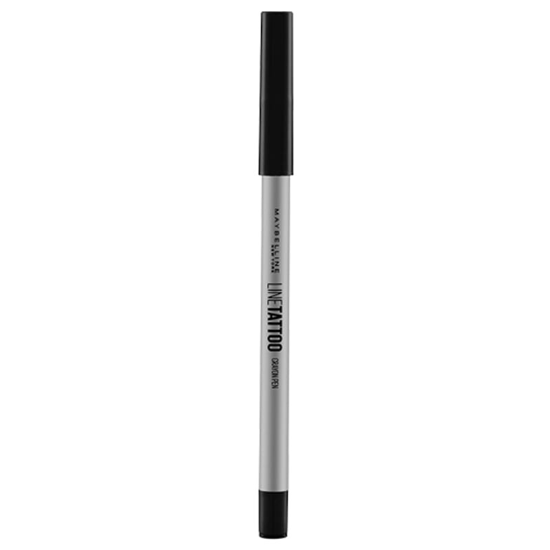 MAYBELLINE เมย์เบลลีนผลิตภัณฑ์ตกแต่งรอบดวงตาไลน์แทททูเครยอนสีดำ 0.4กรัม [6902395703495]
