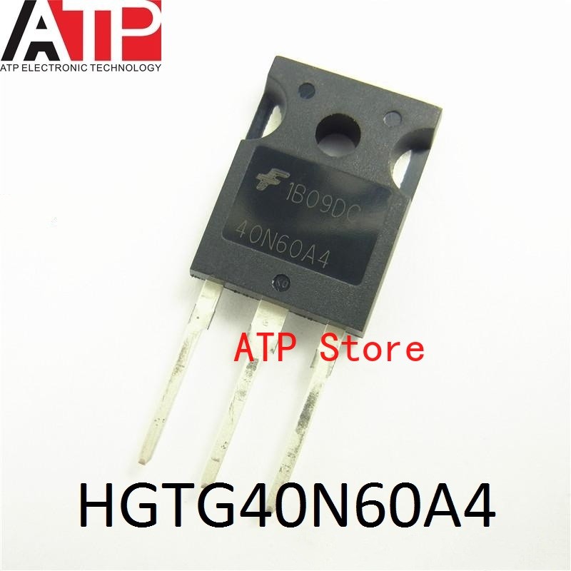 10 ชิ้น/ล็อต 100% ใหม่นําเข้า Original HGTG40N60A4 40N60A4 TO-247 ทรานซิสเตอร์ IGBT 600V 75A TO-247-