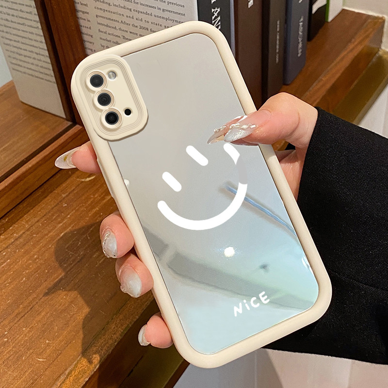 Samsung Galaxy A03s A02s M02s F02s Case Semoga Sukses Smiley Face รูปแบบซิลิโคนป้องกัน Cesing Jingmi