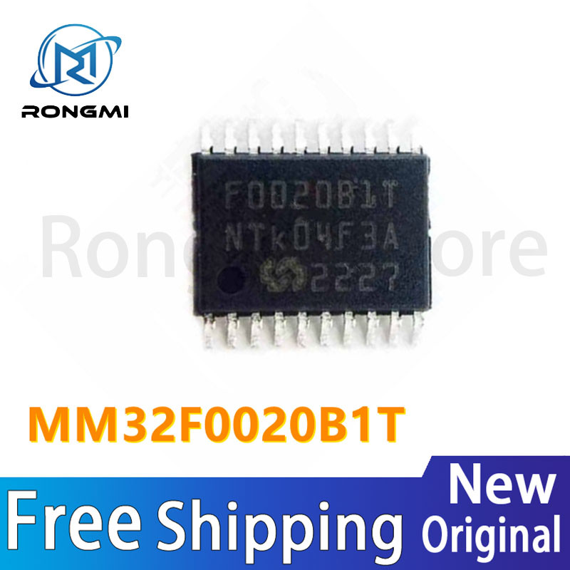 10-100 ชิ้น MM32F0020B1T F0020B1T TSSOP-20 ชิป IC 32 บิต Microcontroller ชิปในสต็อกขายส่ง