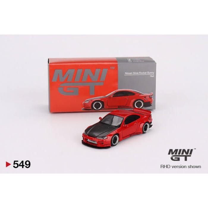 Mini GT Nissan Silvia S15 Rocket Bunny Red 2023 ไต้หวันพิเศษ