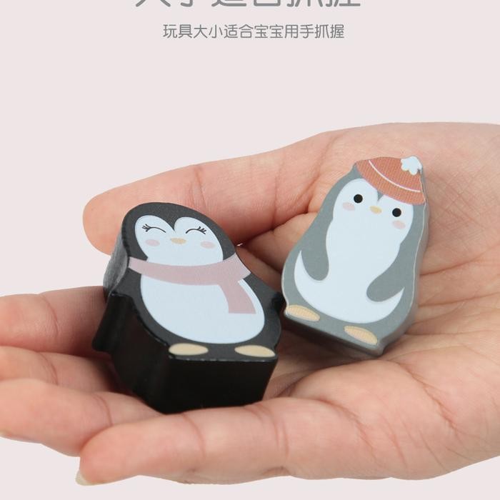 KABI PENGUIN BALANCE / BALANCE TOY / WOODEN TOYS CODE 1207