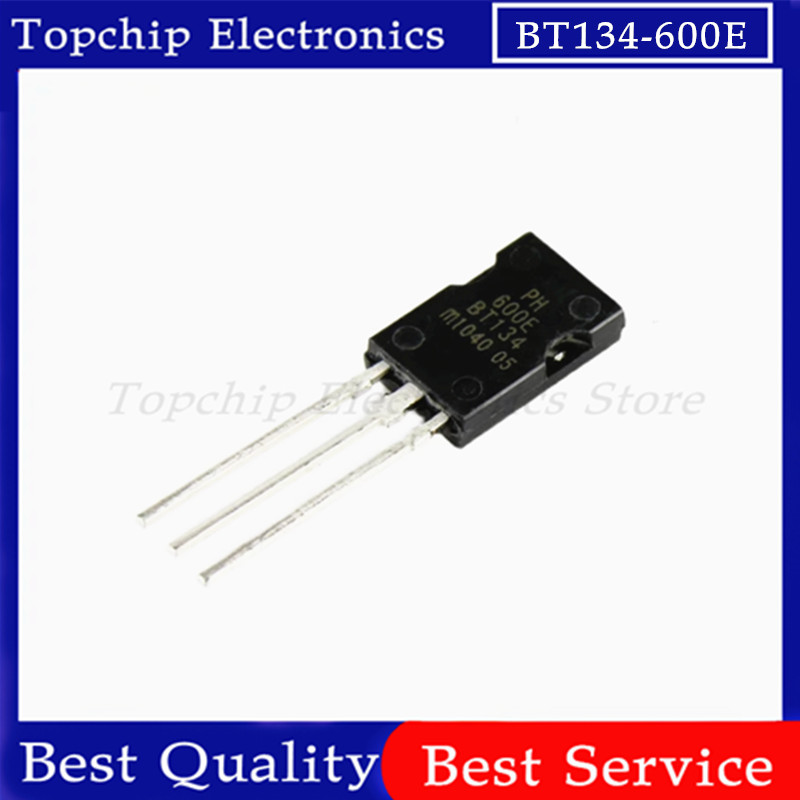 ยี่ห้อใหม่ 10 ชิ้น BT134-600E BT134-600 BT134 600V 4A TO-126