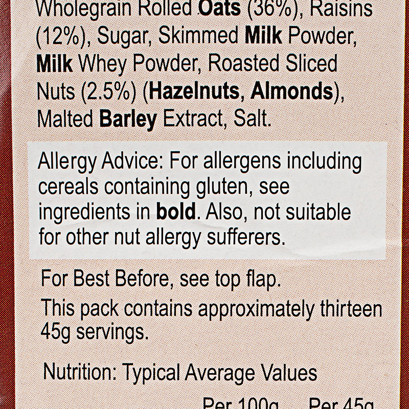 ALPEN อัลเพนมูสลี่ 550กรัม [5010029201918]