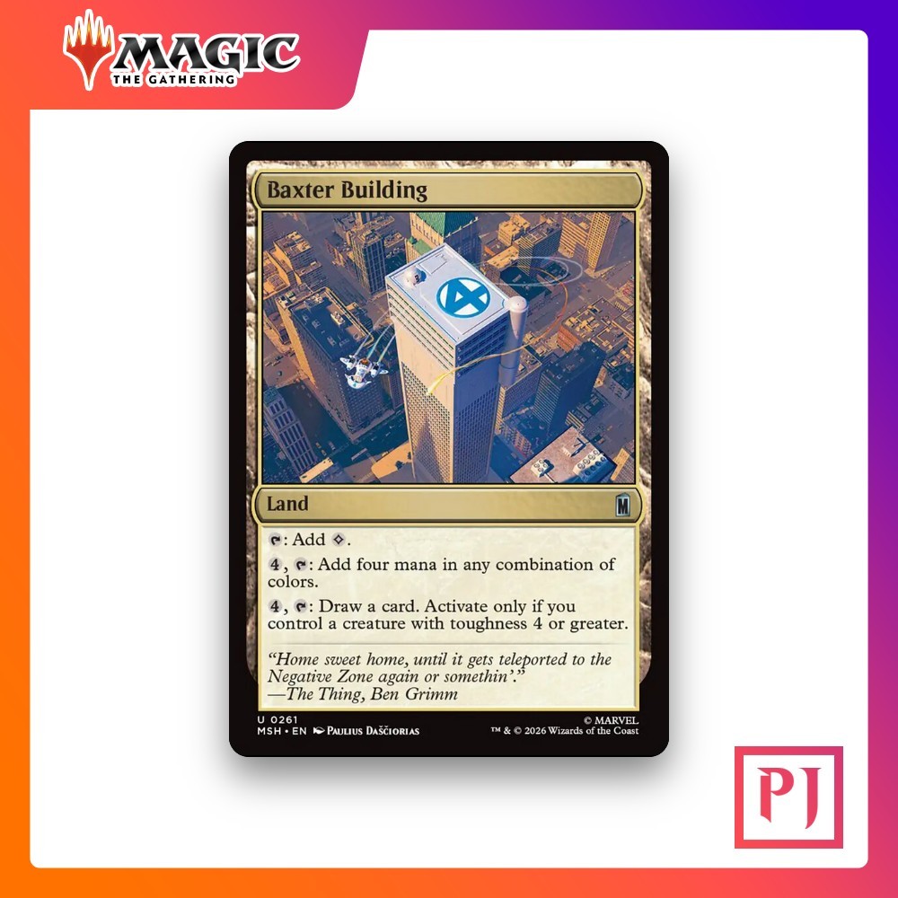[MTG] Baxter Building (#261) [MSH] [LAND] [UNCOM] | Magic the Gathering