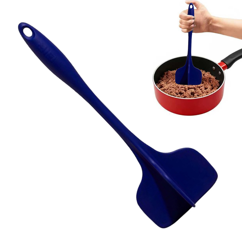 PEH- 4 ใบมีดสับเนื้อ & Masher, มัลติฟังก์ชั่บดเนื้อ, อาหารผลไม้ผัก Masher, Nonstick ผสม Chopper เครื