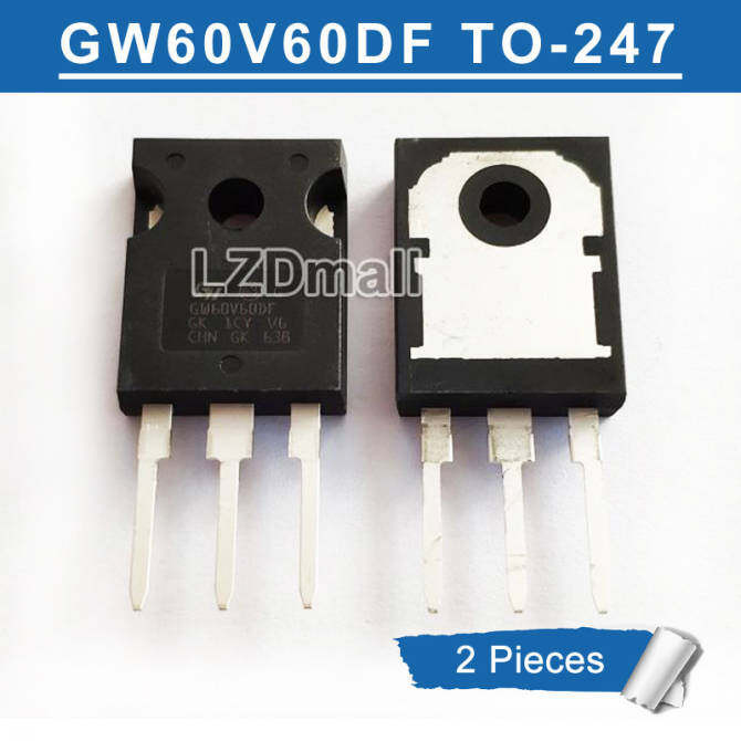 2pcs GW60V60DF TO-247 STGW60V60DF GW60V60 60V60DF TO247 600V/60A IGBT ทรานซิสเตอร์ใหม่เดิม