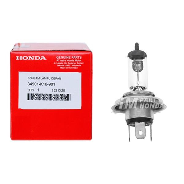 34901-K18-901 Verza 12V 35W หลอดไฟหน้า 3 ขา PNP Scoopy FI K16 & CBR 150 R K45A