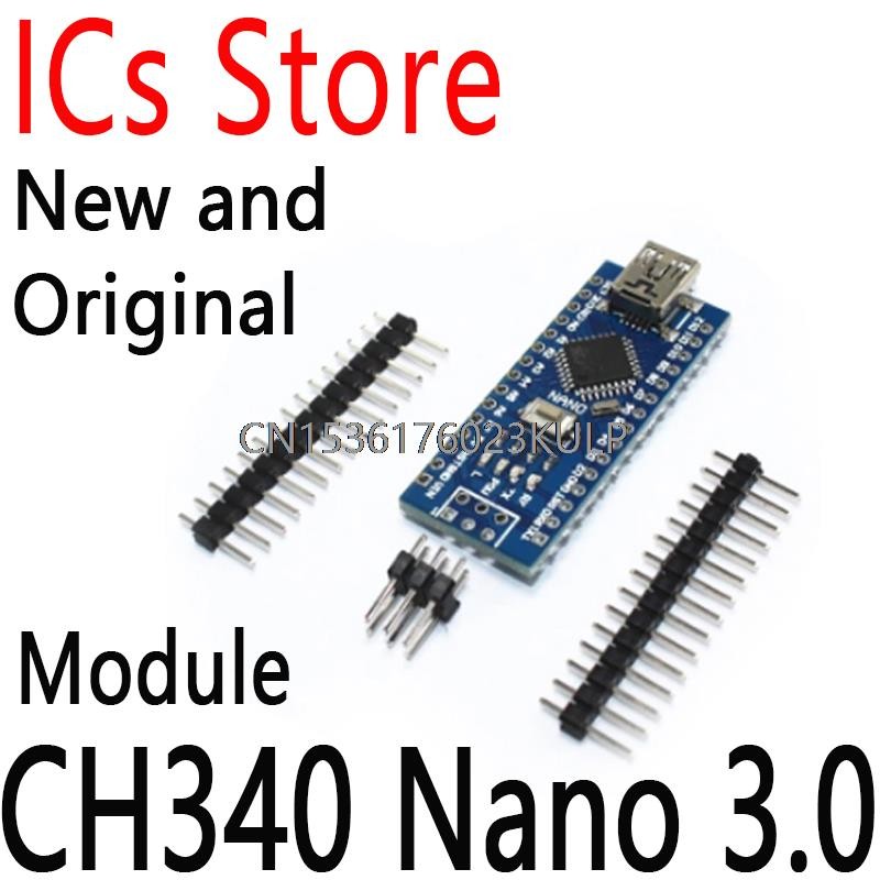 1PCS ใหม่และต้นฉบับ Mini USB ATmega328P Controller Board ใช้งานร่วมกับ NANO CH340 USB Driver Nano V3