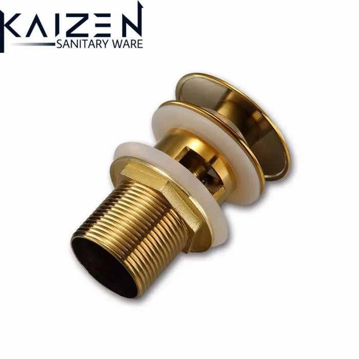 Limited Edition Gold Doff Sink Drain/Overflow Sink Hole Cover Drain