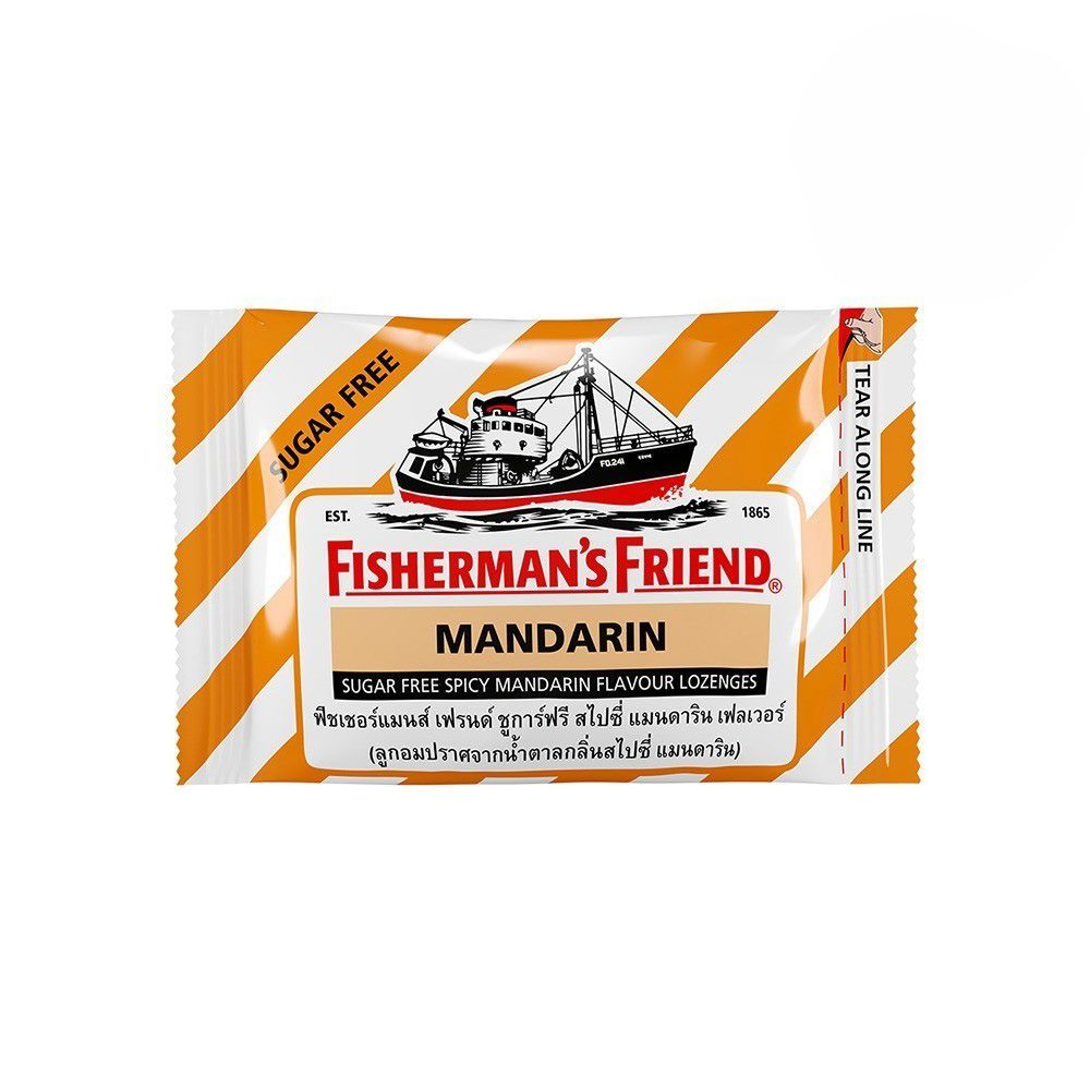 ฟิชเชอร์แมนเฟรนด์ แก้เจ็บคอ สไปซี่แมนดาริน 22ก