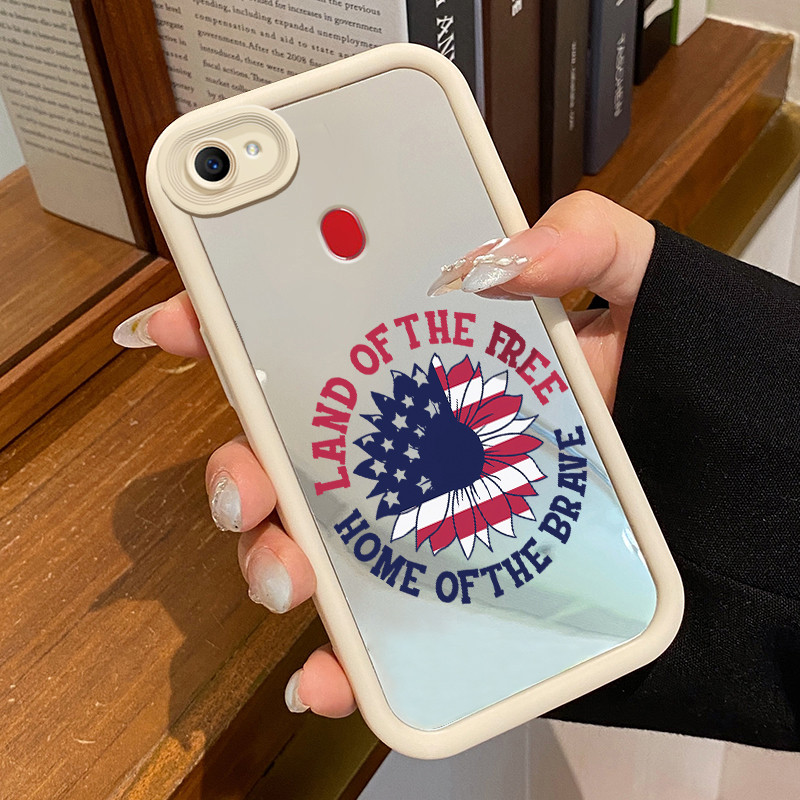 OPPO F5 F7 F5 Youth Case Casing Icon Text Love Pattern Silicone Protective Cesing Jingmian Mobile Ke