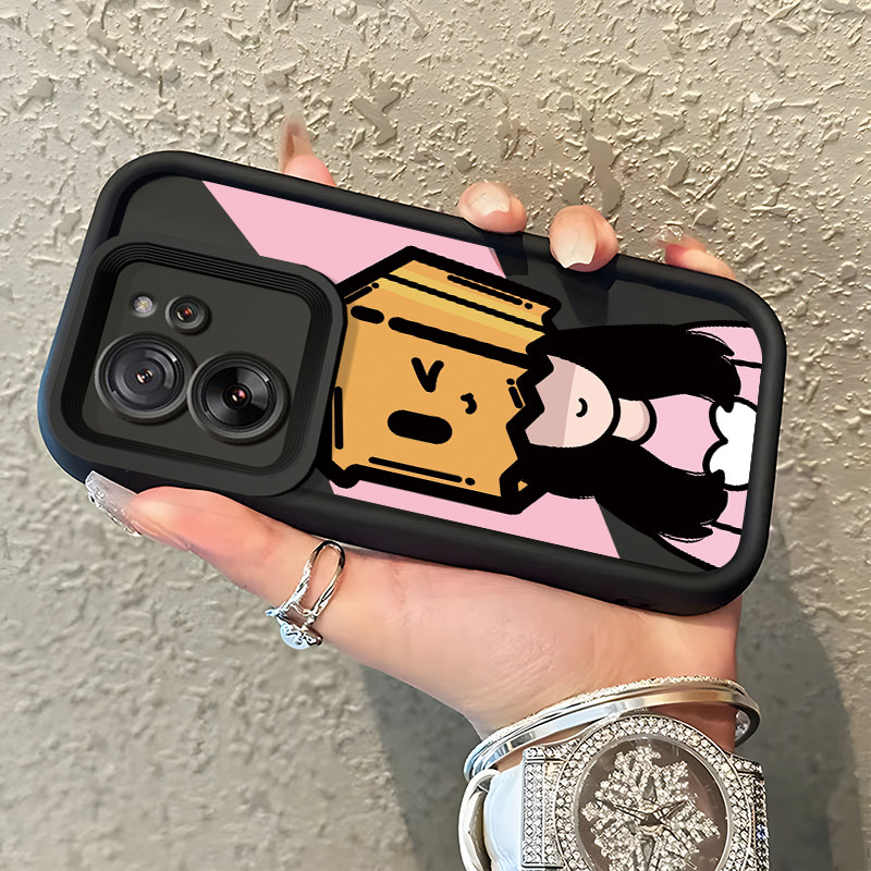 HP MESIN เคสโทรศัพท์สําหรับ Xiaomi 13T 13T Pro กรณีสองสีคู่ Softcase ซิลิโคน Kesing Feeling เครื่องเ